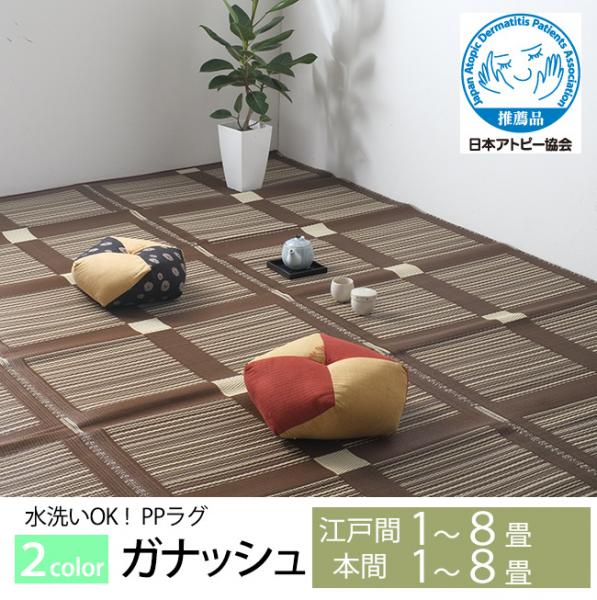 日本アトピー協会推薦品 洗えるPPカーペット -ガナッシュ- | 家具の 